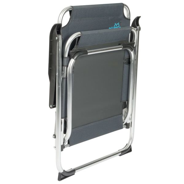 Bo-Camp Kampeerstoel inklapbaar Copa Rio Comfort XXL grafietkleurig