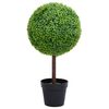vidaXL Kunstplant met pot buxus bolvorming 71 cm groen