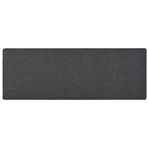 vidaXL Tapijtloper 80x250 cm antracietkleurig