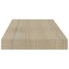 vidaXL Wandschappen zwevend 2 st 50x23x3,8 cm MDF eikenkleurig