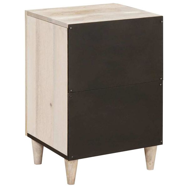 vidaXL Badkamerkast met opslag Wit 38 x 33 x 58 cm Bewerkt hout