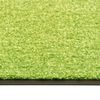 vidaXL Deurmat wasbaar 90x150 cm groen