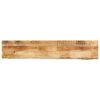 vidaXL Tafelblad met natuurlijke rand 180x30x2,5 cm massief mangohout