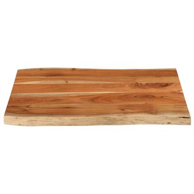 vidaXL Tafelblad rechthoekig natuurlijke rand 90x60x3,8 cm acaciahout