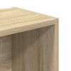 vidaXL Boekenkast 31x24x102 cm bewerkt hout sonoma eikenkleurig