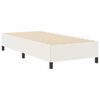 vidaXL Boxspringbed Cr&egrave;me 90 x 200 cm Katoen Stof