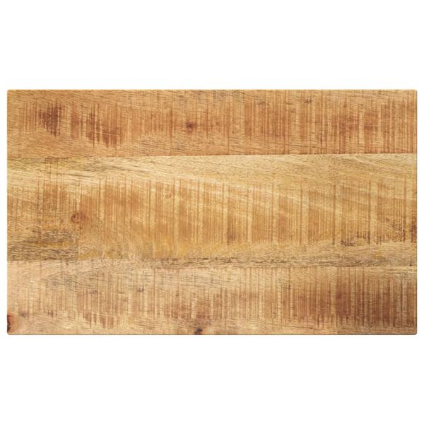 vidaXL Tafelblad rechthoekig 50x30x2,5 cm massief ruw mangohout