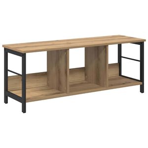 vidaXL Boekenkast 3-laags 102 x 32 x 40,5 cm Bewerkt hout