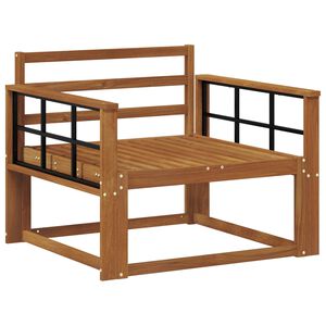 vidaXL Buiten Midden Sofa Naturel