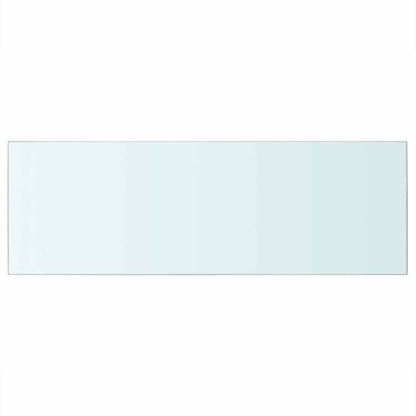 vidaXL Schappen 2 st 70x25 cm glas transparant