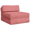 vidaXL Vouwbare Bankbed Roze 60 x 70 x 41 cm Stof
