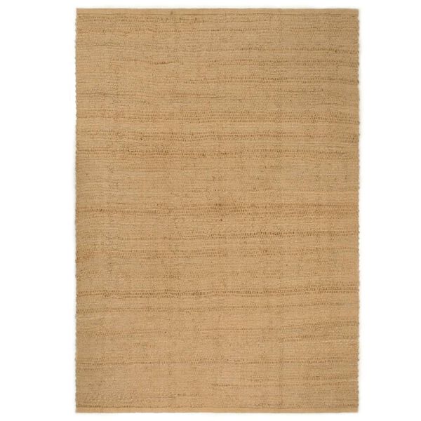vidaXL Vloerkleed rechthoekig 160x230 cm jute naturel