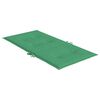 vidaXL Tuinstoelkussens lage rug 4 st 100x50x3 cm oxford stof groen