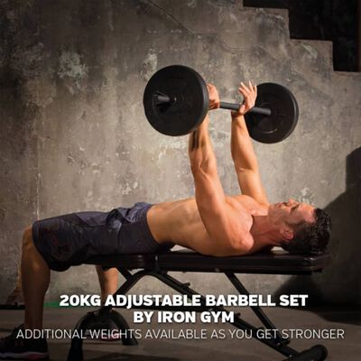 Iron Gym Aanpasbare halter set 20 kg IRG034