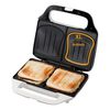 DOMO Tosti-ijzer XL 900 W wit DO9056C