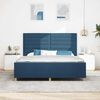 vidaXL Bedframe met hoofdeinde Blauw 180 x 200 cm Stof
