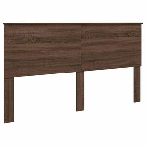 vidaXL Hoofdbord Bruine eik 100 cm Geconstrueerd hout