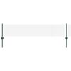vidaXL gelast draadhek met palen 10 x 0,4 m PVC-Coated Staal Groen