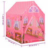 vidaXL Kinderspeeltent met 250 ballen 69x94x104 cm roze
