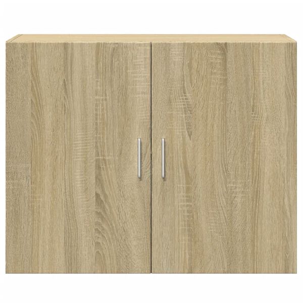 vidaXL Wandkast 80x42,5x64 cm bewerkt hout sonoma eikenkleurig