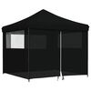 vidaXL Partytent Zwart 292 x 292 x 315 cm Oxford Stof