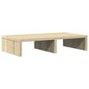 vidaXL Monitorstandaard 50x27x10 cm bewerkt hout sonoma eikenkleurig
