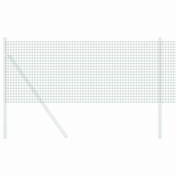 vidaXL Gelaste draadhek Groen 0,5 x 50 m Staal