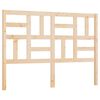 vidaXL Hoofdbord 146x4x104 cm massief grenenhout