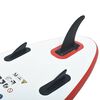 vidaXL Stand Up Paddleboardset opblaasbaar rood en wit