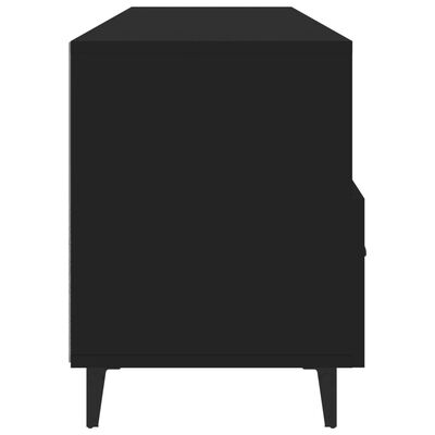 vidaXL Tv-meubel 102x35x50 cm bewerkt hout zwart