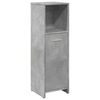 vidaXL Badkamerkast 30x30x95 cm spaanplaat betongrijs