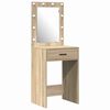 vidaXL Plafondtafel 3 st Bruin 40 x 41 x 135 cm Bewerkt hout