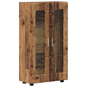 vidaXL Dressoir FLORIN Oudhout 55,5 x 29 x 100 cm Bewerkt hout