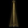 vidaXL LED-kerstboom 495 LEDs warm wit 300,5 cm