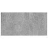 vidaXL Wandschappen 8 st 80x40x1,5 cm spaanplaat betongrijs
