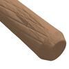 vidaXL Houten Dowels 2 pcs Bruin &Oslash;8 x 35 mm Massief hout