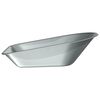 vidaXL Vervanging voor kruiwagenlade Zilver 90 x 63 x 28 cm Staal