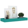 vidaXL Wandschappen 4 st Loggia 40x15x4 cm MDF blauw