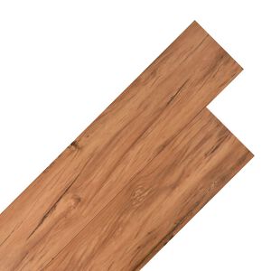 vidaXL Vloerplanken Bruin 5,26 m&sup2; 18 st PVC