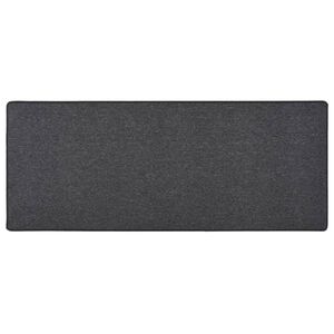vidaXL Tapijtloper 80x200 cm antracietkleurig