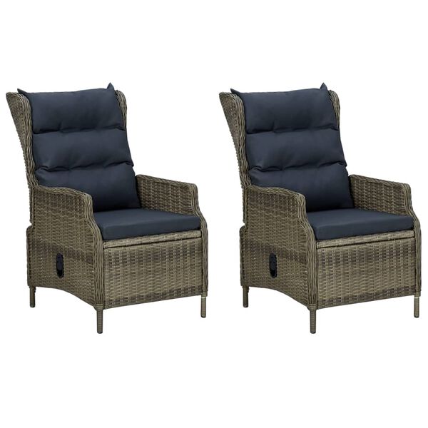 vidaXL 7-delige Tuinset bruin