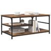 vidaXL Salontafel Oud Hout 90 x 49 x 40 cm Bewerkt hout