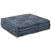 vidaXL Modulair bank Indigo Print 70 x 70 x 56 cm Stof