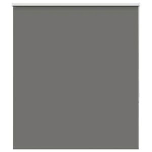 vidaXL Rolgordijn verduisterend 140x175 cm stofbreedte 136,6 cm grijs