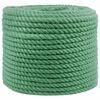 vidaXL Jute Touw Groen 100% Tossa jute
