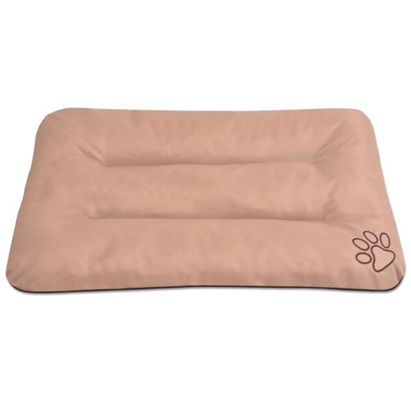 vidaXL Hondenmatras maat XL beige