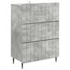vidaXL Ladenkast Betongrijs 66 x 34,5 x 92 cm Bewerkt hout