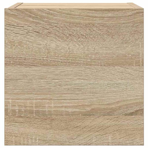 vidaXL Tv-wandmeubel 30,5x30x30 cm sonoma eikenkleurig