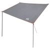 vidaXL Caravanluifel Grijs en Oranje 240 x 350 cm taft Waterdicht