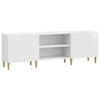 vidaXL TV-kast Hoogglans Wit 150 x 31 x 50 cm Bewerkt hout